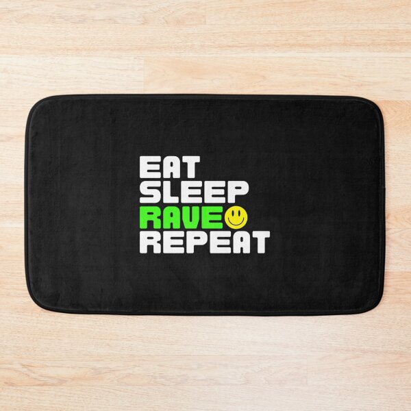 Item preview, Eat Sleep Rave Repeat  Raver designed and sold by ToiTanECX.