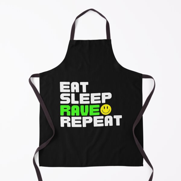 Item preview, Eat Sleep Rave Repeat Raver designed and sold by ToiTanECX.