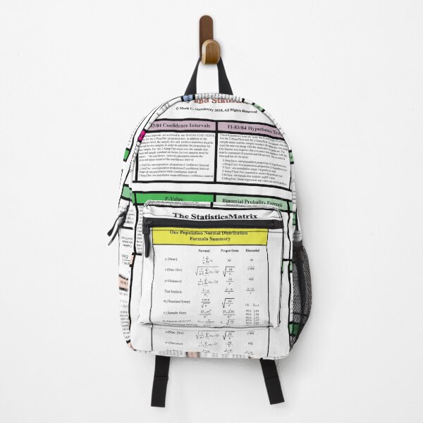 Item preview, The StatisticsMatrix: Quadrant III ...  From the EducationMatrix at Redbubble designed and sold by Mark Stansberry.