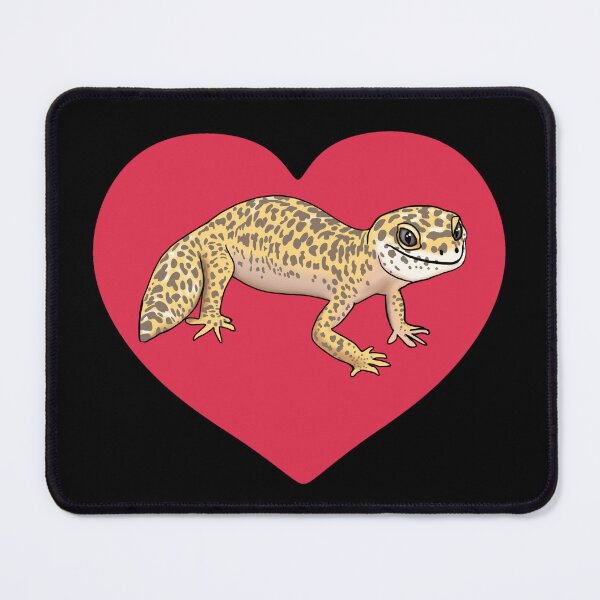 Item preview, Cute Gecko Red Heart  designed and sold by Mochi-Merch.