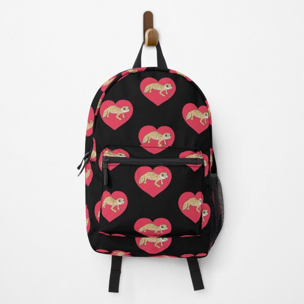 Item preview, Cute Gecko Red Heart  designed and sold by Mochi-Merch.