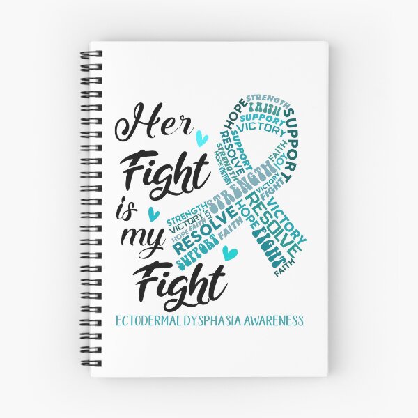 Item preview, Ectodermal Dysphasia Warrior, Her Fight is my Fight Ectodermal Dysphasia Awareness designed and sold by Greggwillard.