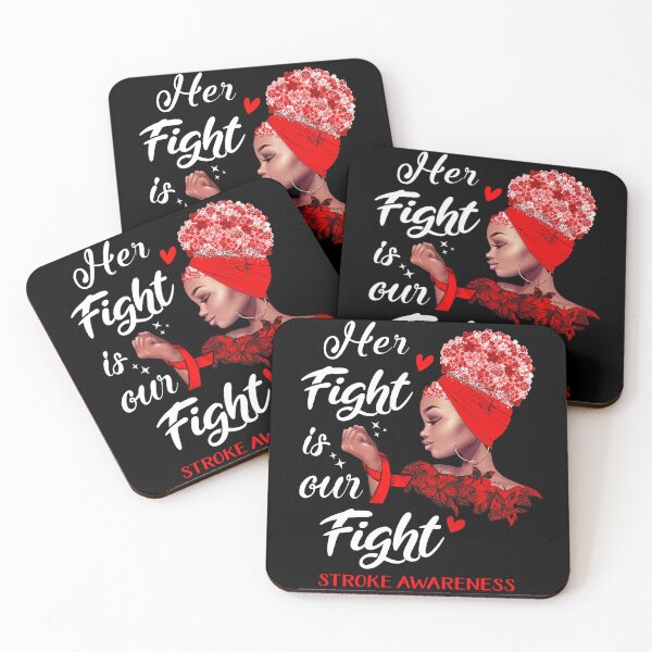 Item preview, Stroke Awareness - Her Fight is Our Fight designed and sold by RidnerStore.