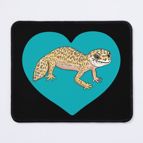 Item preview, Cute Gecko Blue Heart  designed and sold by Mochi-Merch.
