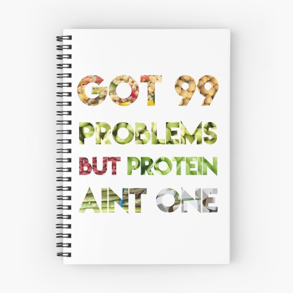 Item preview, 99 problems but protein ain't one designed and sold by abMorris Art.