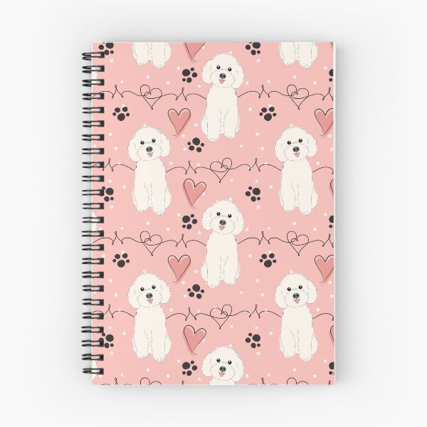 Item preview, LOVE White Poochon Bichon Poodle designed and sold by Lulupainting.