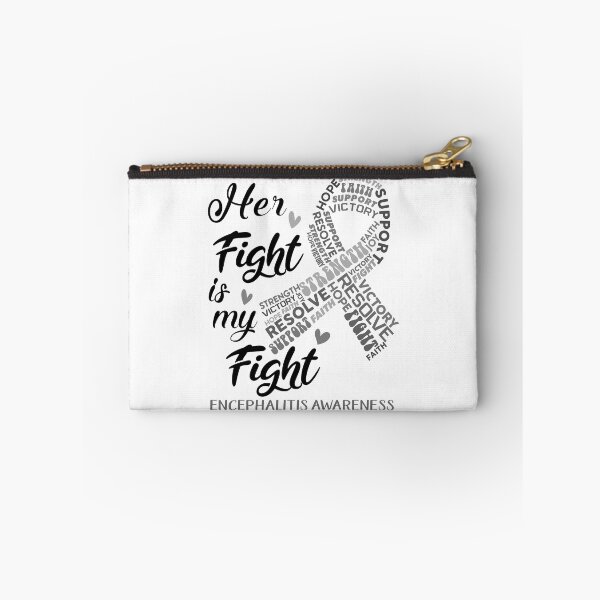 Item preview, Encephalitis Warrior, Her Fight is my Fight Encephalitis Awareness designed and sold by Greggwillard.