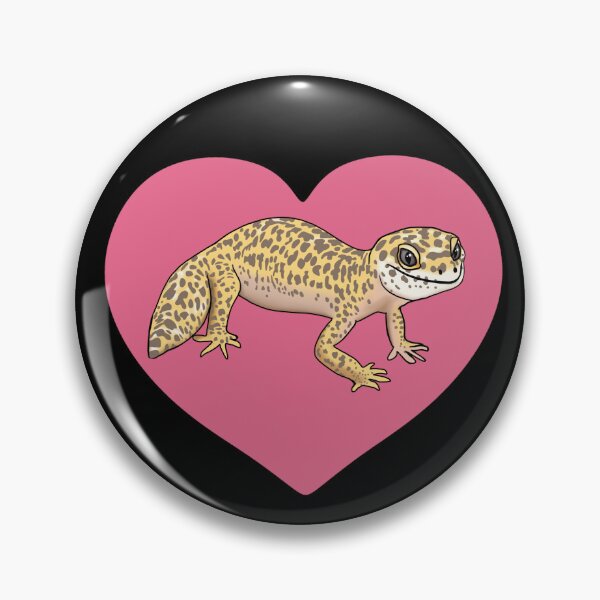 Item preview, Cute Gecko Pink Heart  designed and sold by Mochi-Merch.