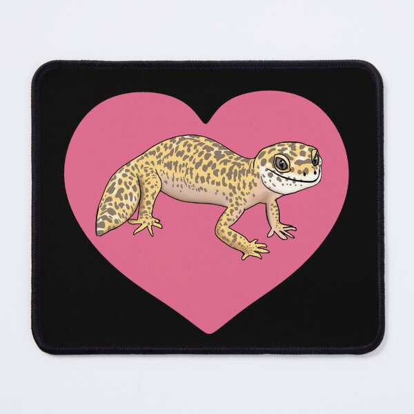 Item preview, Cute Gecko Pink Heart  designed and sold by Mochi-Merch.