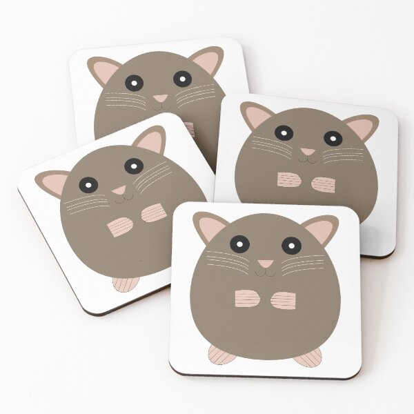 Item preview, Simple Cartoon Little Hamster designed and sold by DJAMALK.