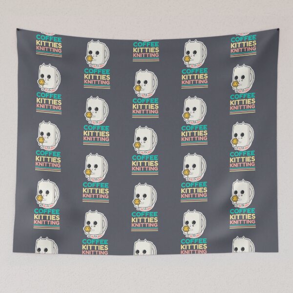 Item preview, Coffee Kitties and Knitting designed and sold by robenster.