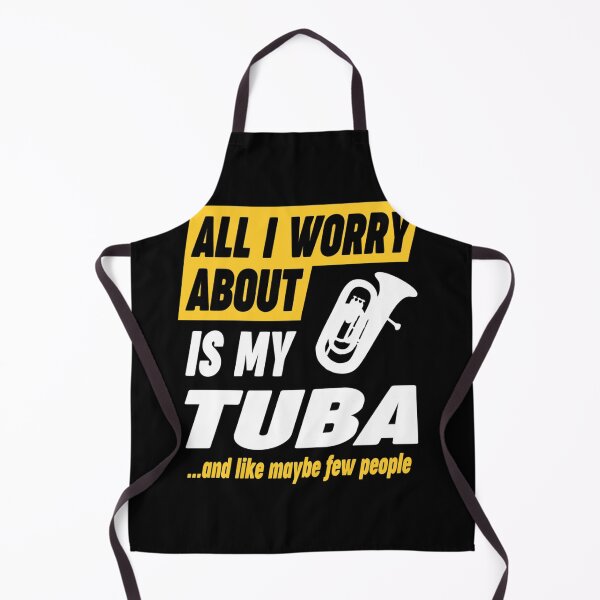 Item preview, Tuba Player Worries Funny Quote Racerback Tank Top designed and sold by elliottbow.
