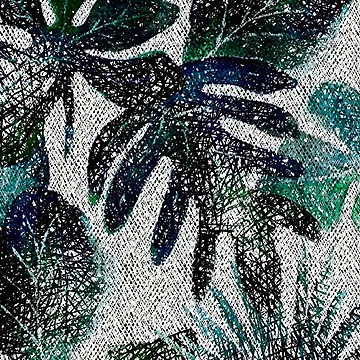 Artwork thumbnail, Botanical Abstract Pattern by MarcSabuncu