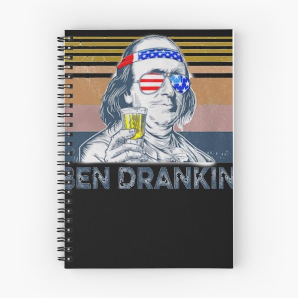 Item preview, Ben Drankin USA Flag Funny Vintage T-Shirt designed and sold by BohnenRudeger.