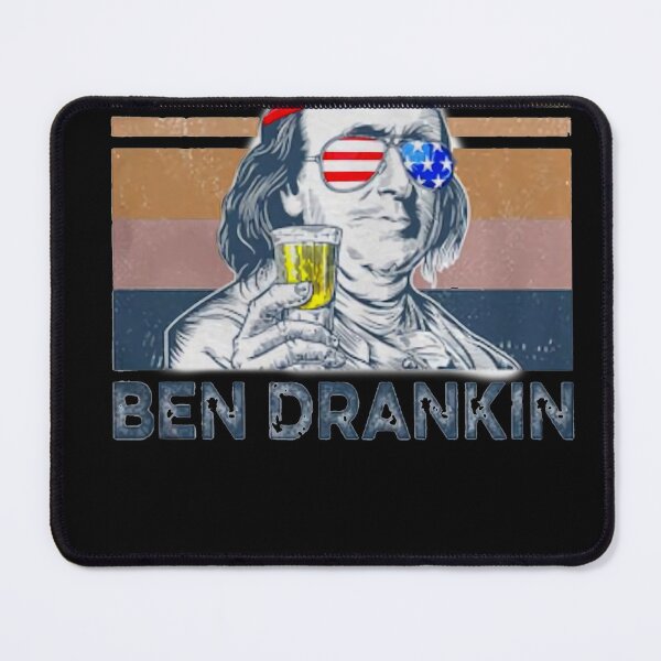 Item preview, Ben Drankin USA Flag Funny Vintage T-Shirt designed and sold by BohnenRudeger.