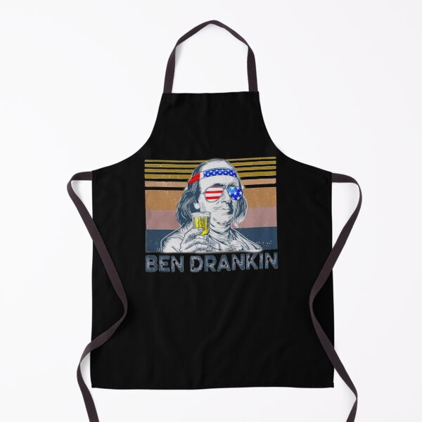 Item preview, Ben Drankin USA Flag Funny Vintage T-Shirt designed and sold by BohnenRudeger.