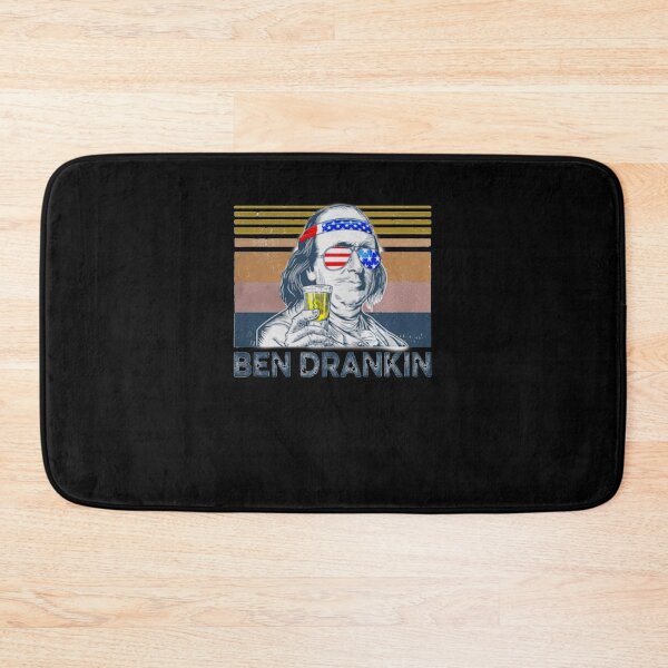 Item preview, Ben Drankin USA Flag Funny Vintage T-Shirt designed and sold by BohnenRudeger.