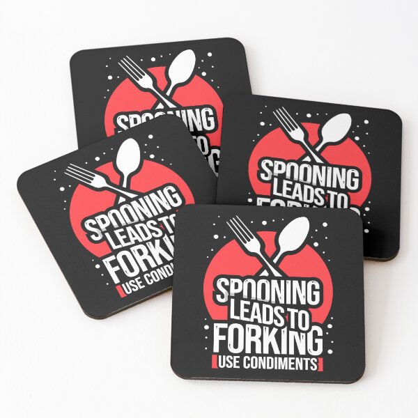 Item preview, Spooning leads to forking  designed and sold by osborange.