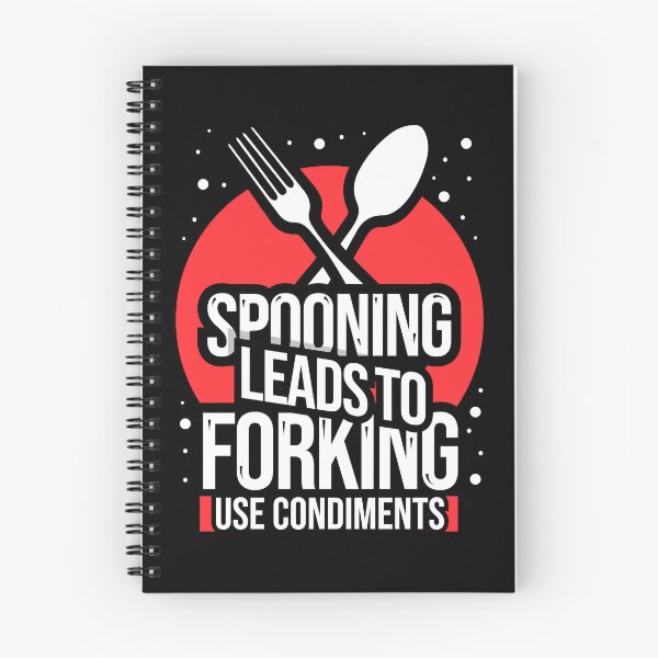 Item preview, Spooning leads to forking  designed and sold by osborange.