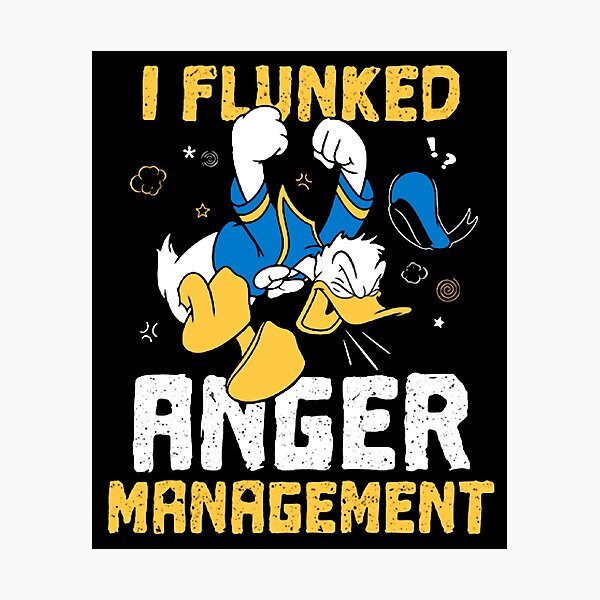 Item preview, Donald Duck J'ai raté la gestion de la colère designed and sold by DonaldUS.