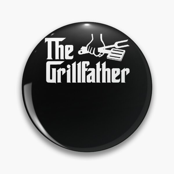 Item preview, The Grillfather Funny Cool BBQ Grill Chef designed and sold by osborange.