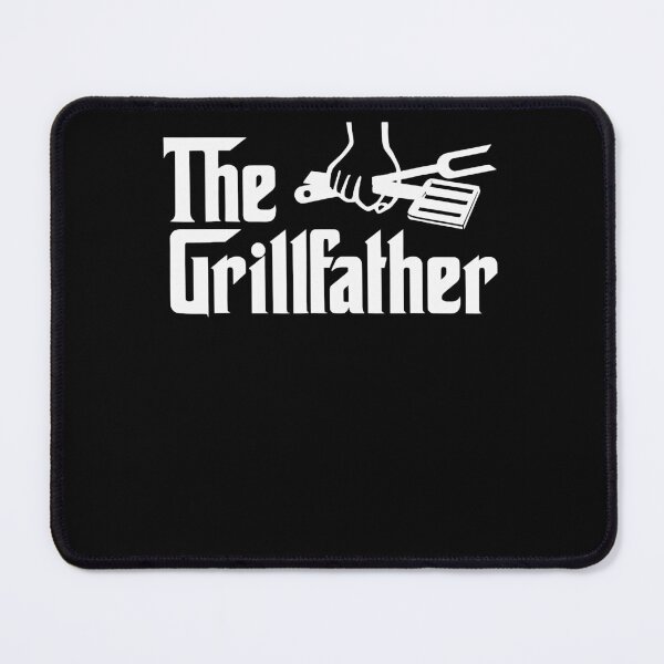 Item preview, The Grillfather Funny Cool BBQ Grill Chef designed and sold by osborange.