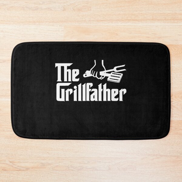 Item preview, The Grillfather Funny Cool BBQ Grill Chef designed and sold by osborange.