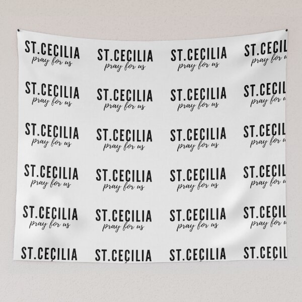 Item preview, St. Cecilia pray for us designed and sold by delborg.