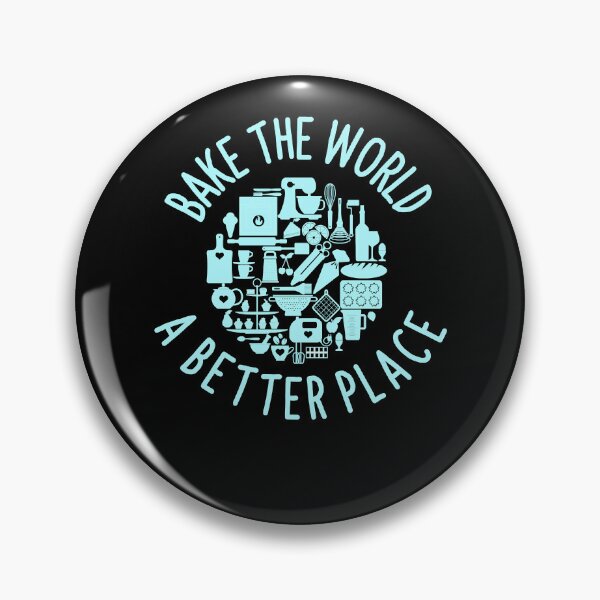 Item preview, Pastry Chef  BAKE THE WORLD A BETTER PLACE  Patissier Gift  designed and sold by osborange.