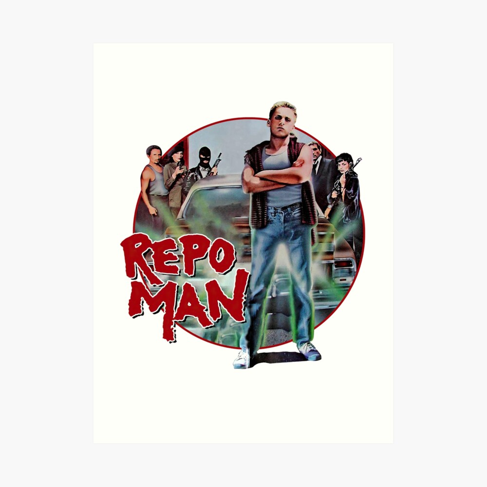 affiche de repo man 1984