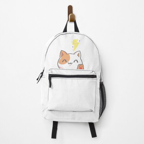 Item preview, lightning cat | neko designed and sold by Sandeaux Designs.