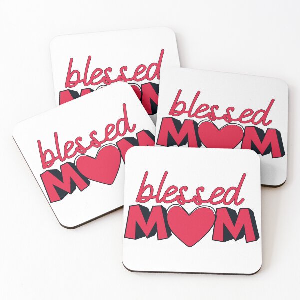 Item preview, Blessed mom pink designed and sold by simplife-art.
