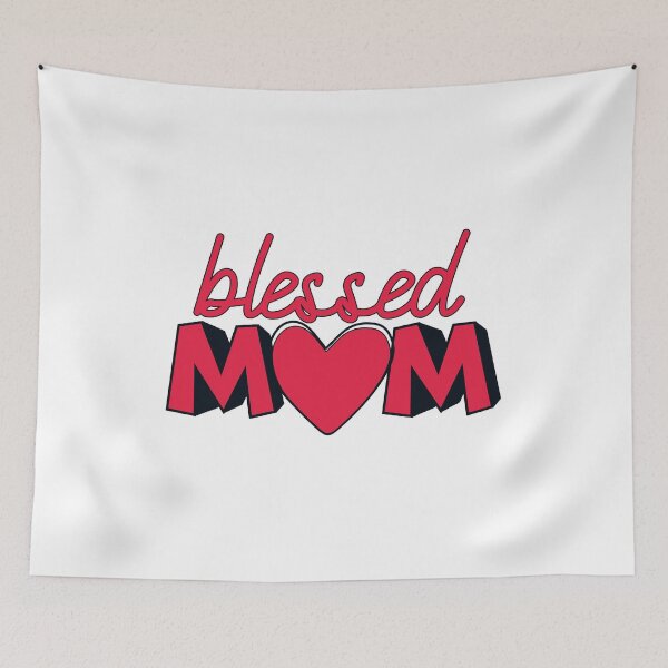 Item preview, Blessed mom pink designed and sold by simplife-art.