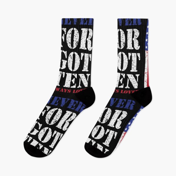 Item preview, Memorial Day Never Forgotten Always Loved Patriotic designed and sold by GravitiTees.