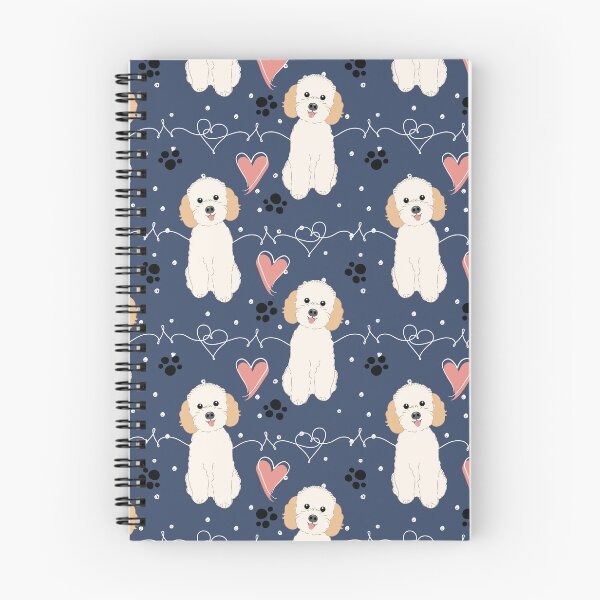 Item preview, LOVE Cream Poochon Bichon Poodle designed and sold by Lulupainting.
