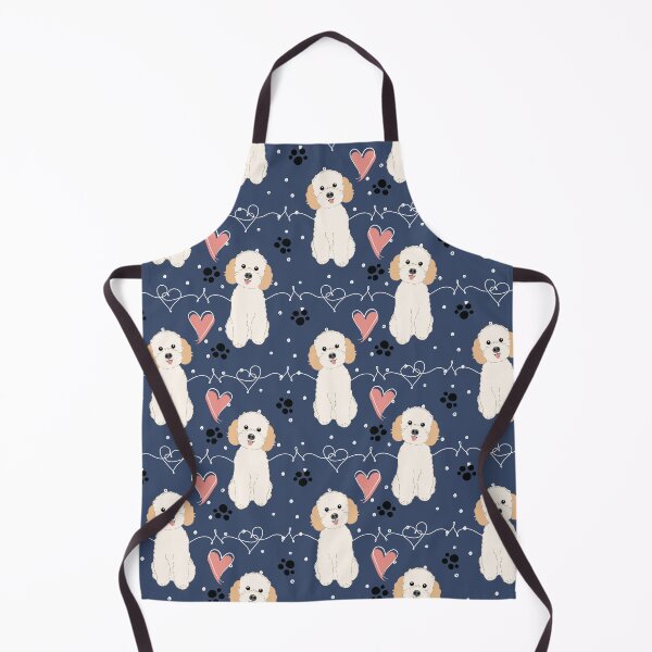 Item preview, LOVE Cream Poochon Bichon Poodle designed and sold by Lulupainting.