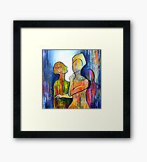 Exhausted Muse Framed Print