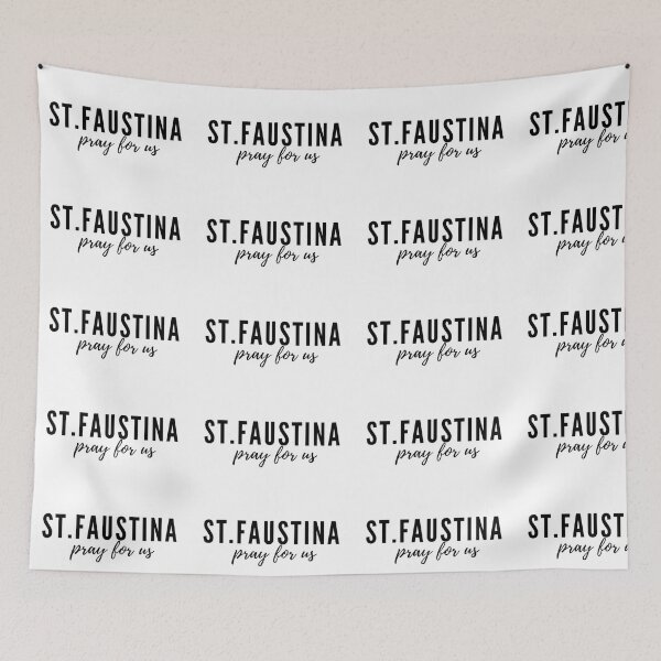 Item preview, St. Faustina pray for us designed and sold by delborg.