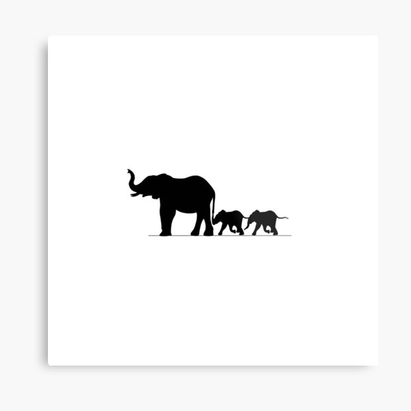 Mother Elephant Wall Art for Sale