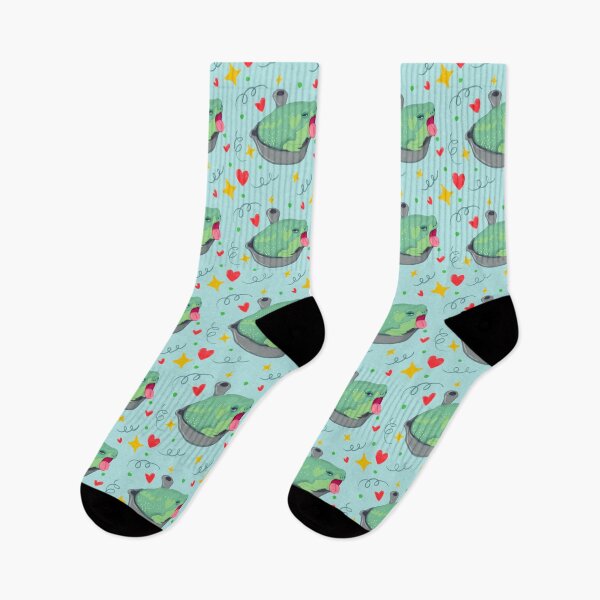 Item preview, Frog love Pattern designed and sold by prustenvc.