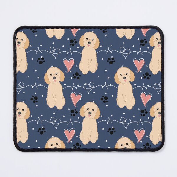 Item preview, LOVE Apricot Poochon Bichon Poodle designed and sold by Lulupainting.