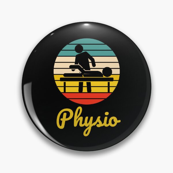 Artikelvorschau, Retro Physio | Physiotherapeut entworfen und verkauft von Sandeaux Designs.
