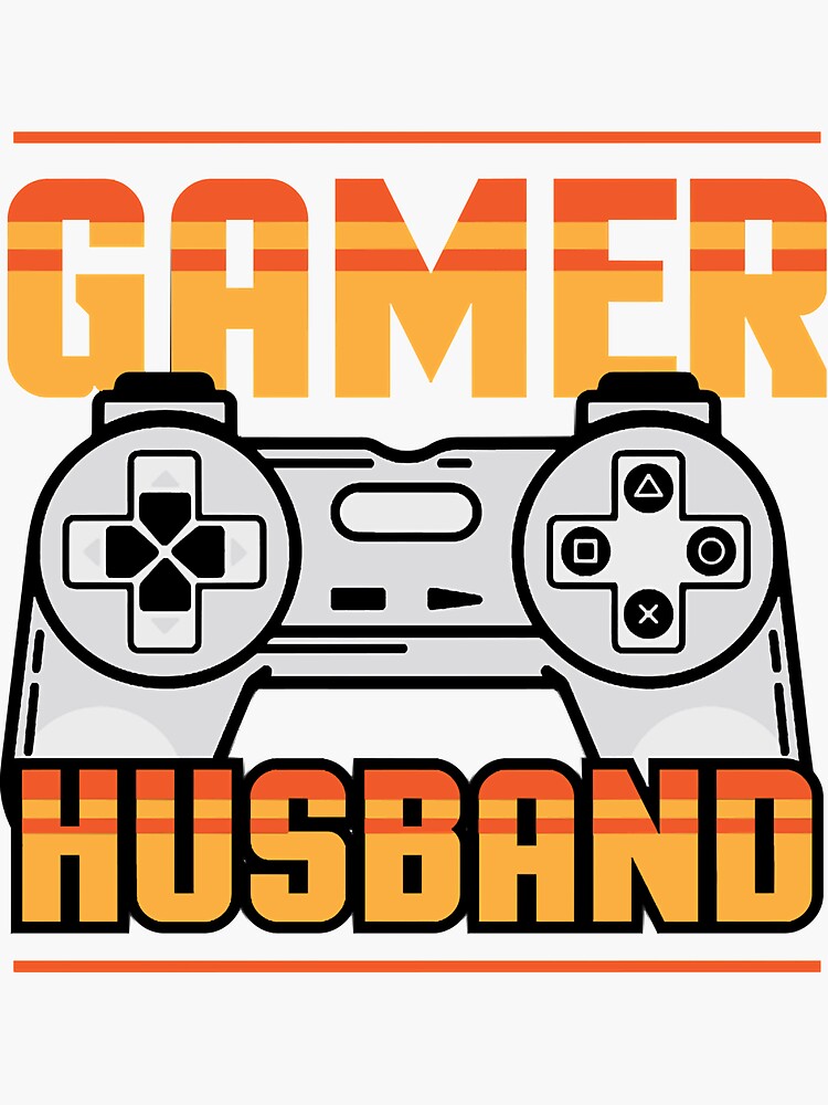Gamer Husband Video Game Controller Cool Gamer Gifts for Men Boys