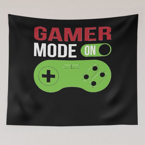 Item preview, Gamer Mode ON Gamer Essential  designed and sold by ZEKEROUSSE.
