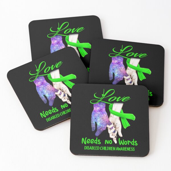 Item preview, Disabled Children Awareness - Love Needs No Words designed and sold by ArangoaStore.