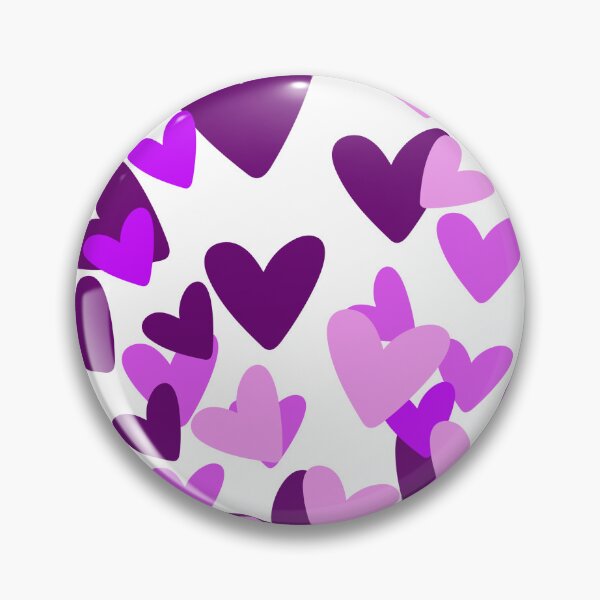 Item preview, Hearts of violet design designed and sold by PrintArtLK.