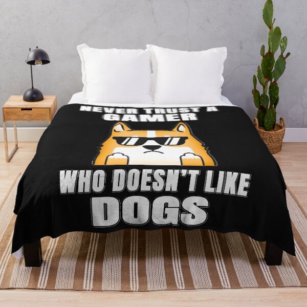 Item preview, Gamer Never Trust Someone Who Doesn&x27;t Like Dogs Essential T-Shirt designed and sold by ZEKEROUSSE.
