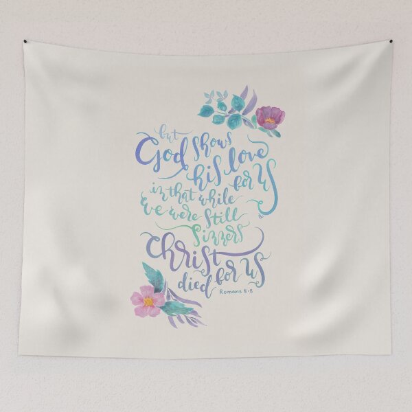 Item preview, God Shows His Love For Us - Romans 5:8 designed and sold by joyfultaylor.