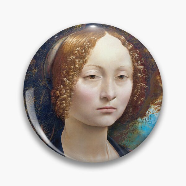 Item preview, Ginevra de Benci 1474-1478 painting by Leonardo da Vinci designed and sold by RyanCaudell.