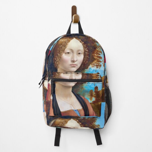 Item preview, Ginevra de Benci 1474-1478 painting by Leonardo da Vinci designed and sold by RyanCaudell.